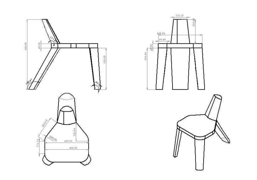 Sketching & references process 1